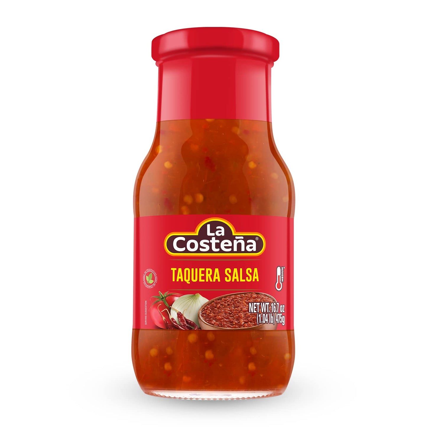 La Costeña Salsa Taquera 16.7 oz (4-Pack)