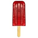 Gummy Popsicle: A Cool Treat with a Variety of Flavor Choices, by GGB Candies (Cherry & Blue Raspberry / 2-Pack)