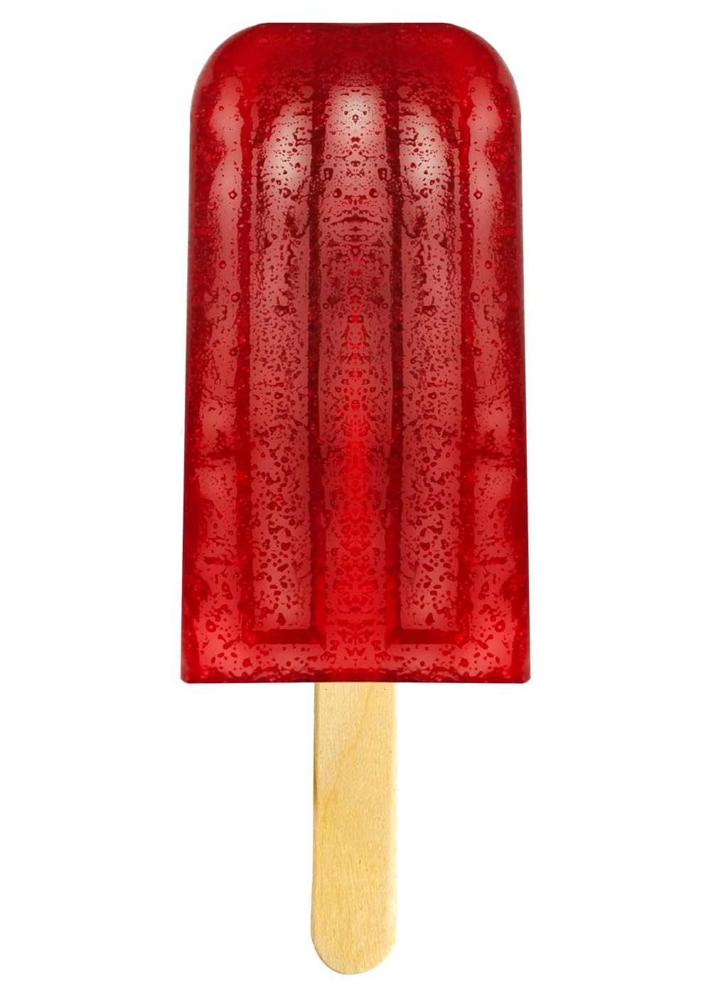 Gummy Popsicle: A Cool Treat with a Variety of Flavor Choices, by GGB Candies (Cherry & Blue Raspberry / 2-Pack)