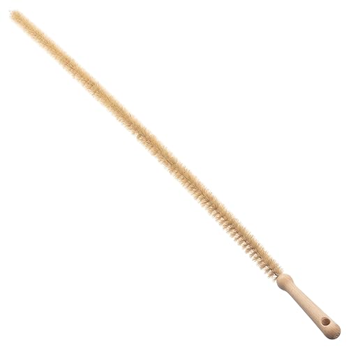 KONEX 45" Dryer Vent Cleaner Brush Flexible Lint Trap Cleaning Tool with Horsehair Bristles