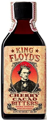 King Floyd's Artisanal Cherry Cacao Bitters for Cocktails (100ml) Hand Crafted, Made from Organic Cacao Nibs & Montmorency Cherries, Unique Luxurious