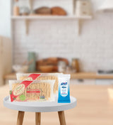 Rosemary Crackers - 2x La Panzanella Rosemary-Mini Croccantini-Crackers 6 oz Bundle with Hand Sanitizing Wipes - Crisp Artisan Snack Crackers
