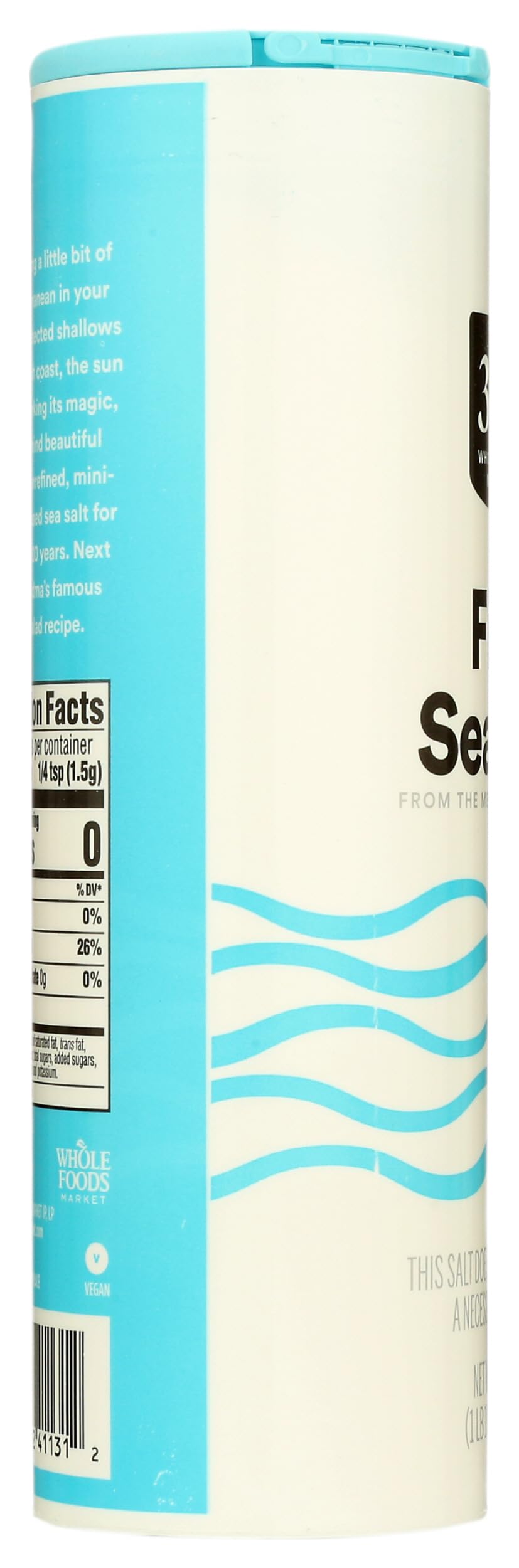 365 by Whole Foods Market, Sea Salt Fine, 26.5 oz