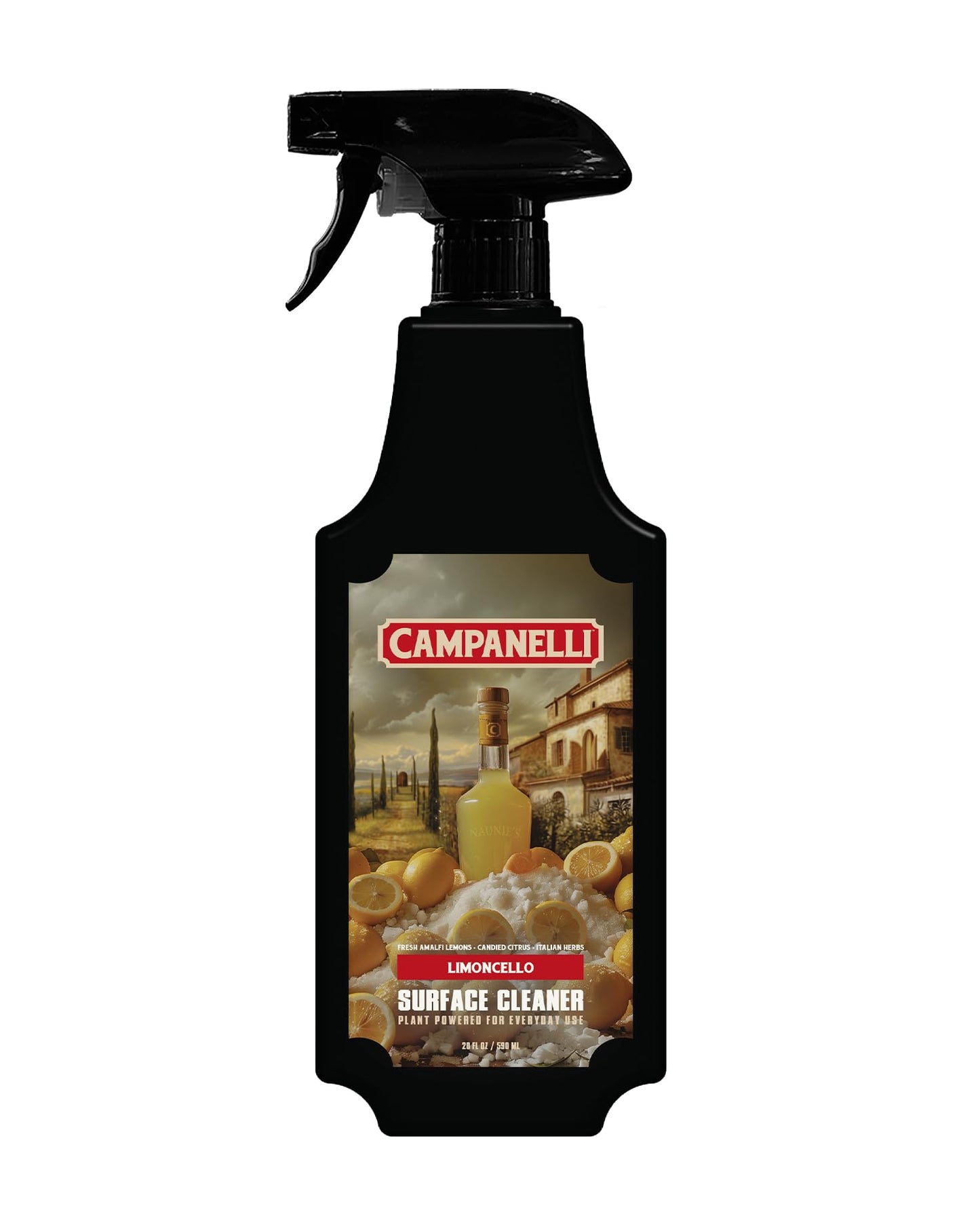 CAMPANELLI Multi-Surface Cleaner Spray - All Purpose Cleaning Spray, Limoncello Scent, 20 oz