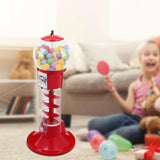 Vending Machine,Twister Ball Dispenser,Spiral Fun Gumball Bank Red Twister Ball Dispenser for Small Twister Balls,Capsule Toys