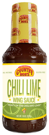 Country Bob's - Chili Lime Wing Sauce - 18 oz (Pack of 1)