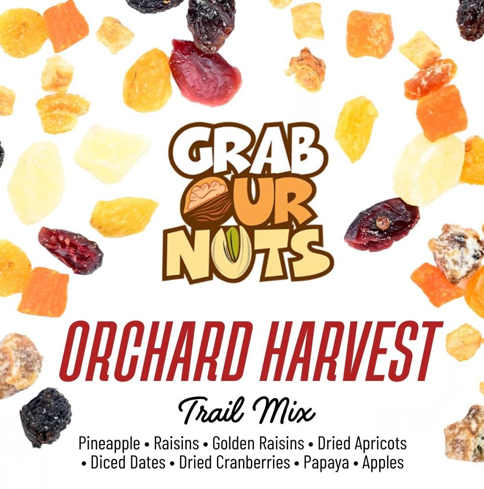 Grab Our Nuts Orchard Harvest Trail Mix 40 Ounce Jar