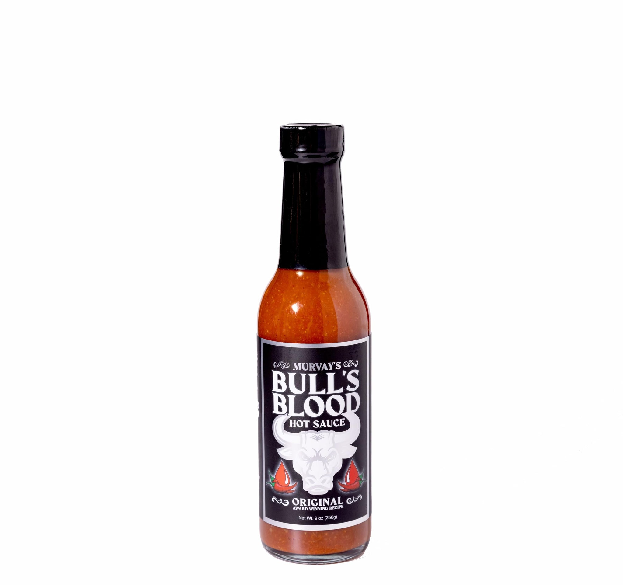 Murvay's Bull's Blood Hot Sauce - Organic Gourmet Hot Sauce Handcrafted in USA- Award-Winning Recipe with Jalapeno & Habanero Peppers - Premium