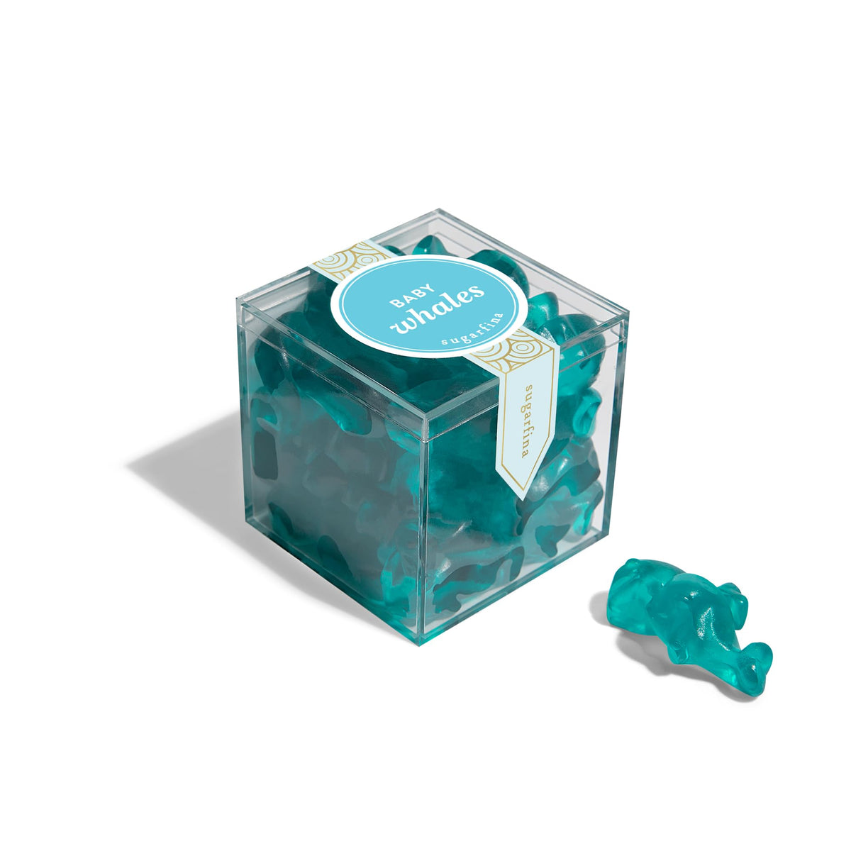 Sugarfina Baby Whales Small Candy Cube, Gummies, 3.8 oz, 6 Count