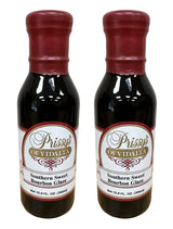 Prissy's of Vidalia Southern Sweet Bourbon Glaze - Award-Winning Bourbon Sauce for Salmon, Pork, & Chicken - Small-Batch Gourmet Sweet Bourbon