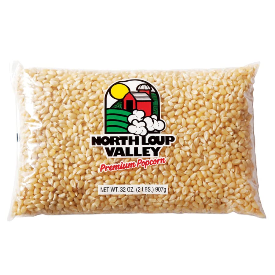 Popcorn County USA | Un-popped Popcorn Lovers Gift Box Set | Non GMO | Made in Nebraska | Contains 2 lb Each White Popcorn, Blue Popcorn, Red Popcorn
