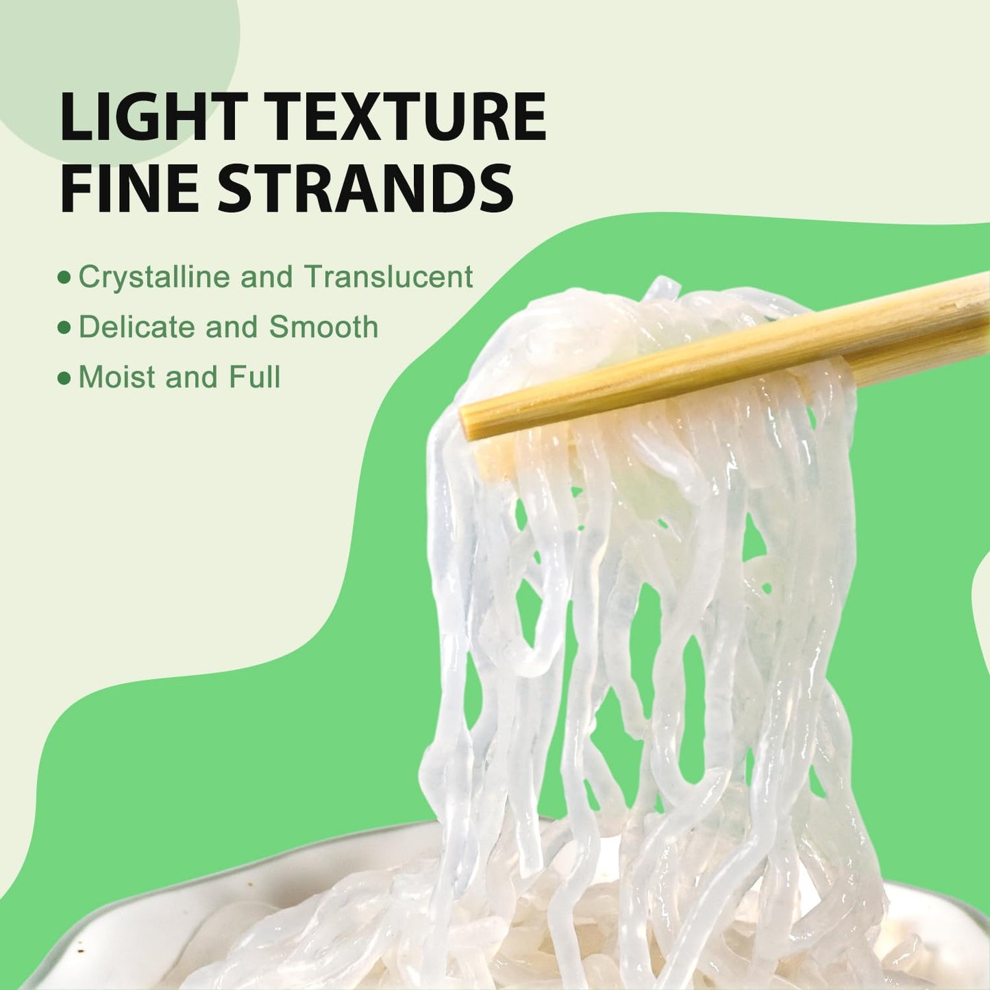 Soeos Organic Konjac Noodles, Angel Hair Pasta, 9.5 oz (270g)*6 Pack, Low Calorie, Low Carb, Keto and Paleo Friendly Shirataki Noodle, Gluten-Free