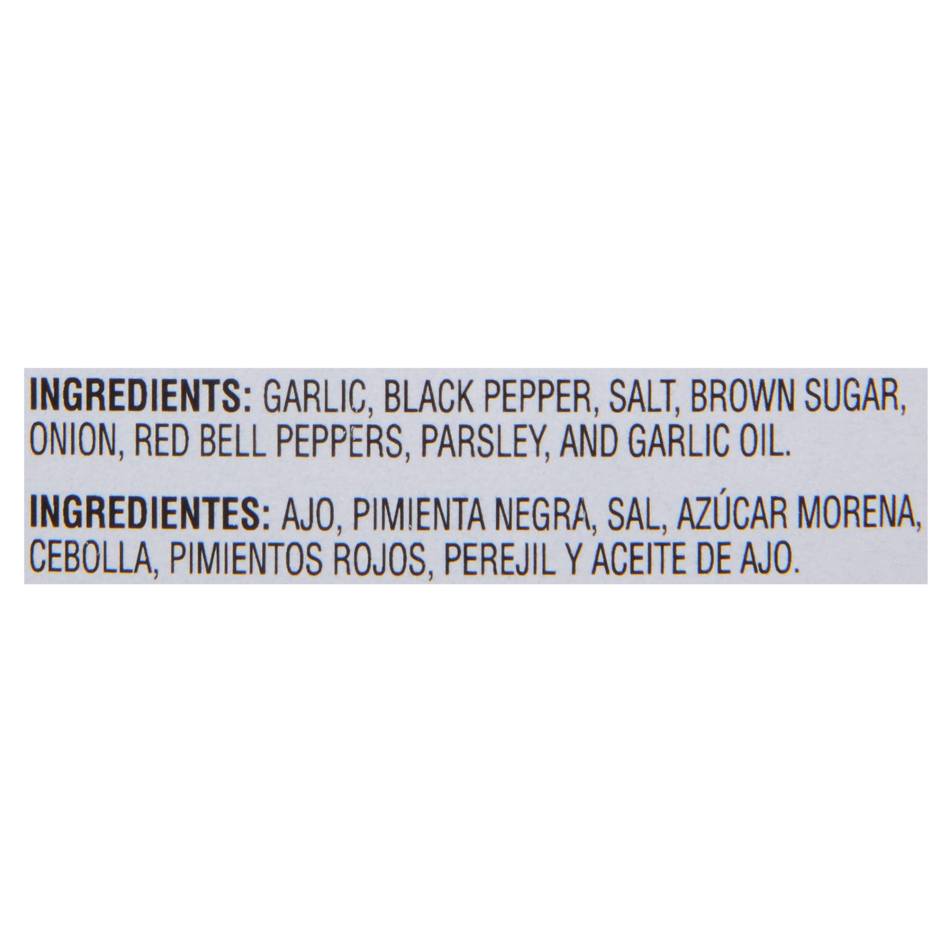 Lawry's Coarse Grind Garlic Pepper with Red Bell & Black Pepper, 22 oz - One 22 Ounce Garlic Pepper Seasoning with Parsley, Great on Beef, Seafood