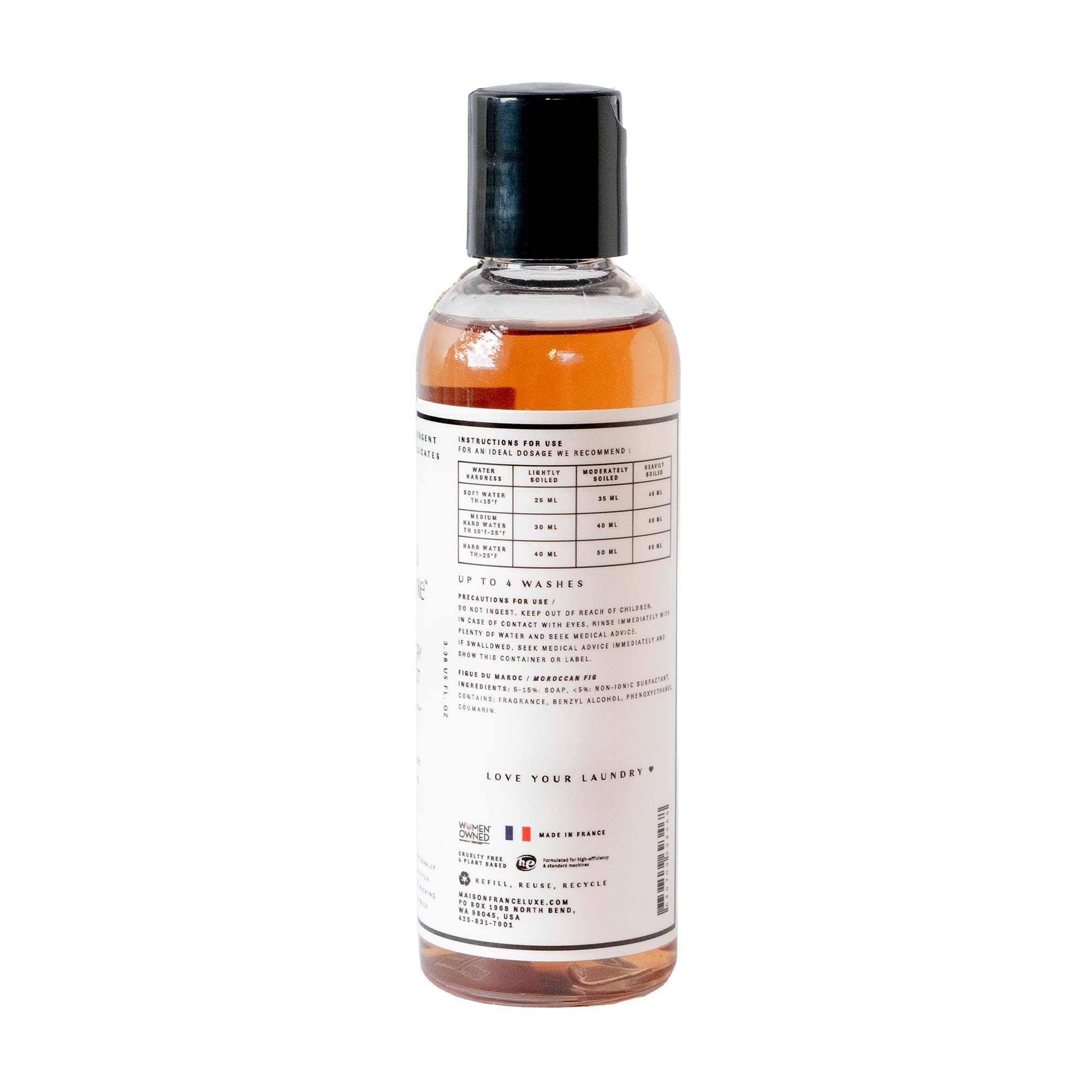 The Laundry Evangelist Gentle Laundry Detergent, Enzyme-Free Plant-Based Wash for Delicate Fabrics, Safe for Silk, Wool & Fine Garments, Moroccan Fig