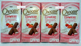 Choceur Strawberry Yogurt Smooth Creamy European Chocolate 7.05oz 200g (Four Bars)