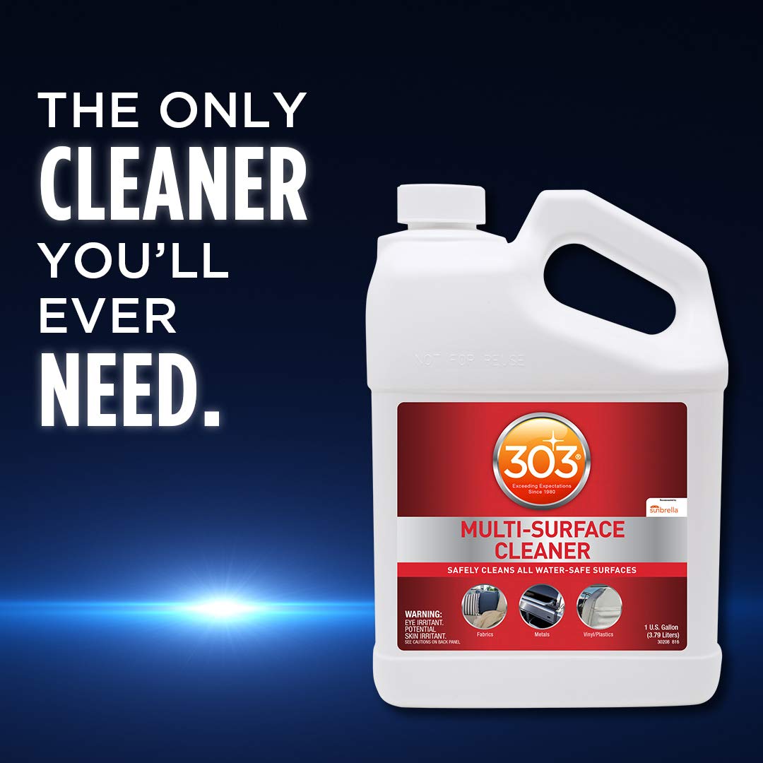 303 Multi Surface Cleaner Spray, All Purpose Cleaner for Home, Patio, Car Care and Outdoor, 128 fl. oz.