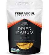 Terrasoul Superfoods Organic Dried Mango Slices, 16 Oz - Naturally Sweet & Tart | No-Added Sugar | Healthy Prebiotic