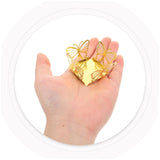 Unomor 50pcs Cups Square Candy Box Packaging Paper Truffle Wrappers for Sweets for