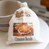 Lehman's Biscuit Mix, Quick and Easy to Prepare and Bake, Hot Delicious 10.25 oz Gift Bag, Sweet Cinnamon