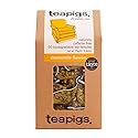 Teapigs Chamomile Flowers Tea Made With Whole Tea Leaves, Natural Ingredients, Non-GMO, Caffeine-Free Sleep Tea – 50 Count (1 Pack of 50 Teabags)