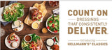 Hellmann's Greek Vinaigrette Salad Dressing Jug Gluten Free, No Artificial Flavors or added MSG, 1 gallon (Pack of 1)
