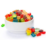 12 Flavor Assorted Gummy Bears, 27 oz Resealable Bag - Soft & Chewy Fruit Flavored Gummies - Gluten Free, Fat Free Candy Mix - Party Snacks, Bulk