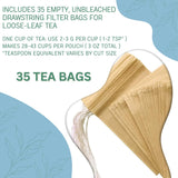So Fresh, So Clean Herbal Tea - Fresh Breath Support & Oral Comfort* | 3 oz. Loose Leaf with 35 Empty Tea Bags Included