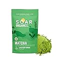Soar Organics - Everyday Grade Matcha Green Tea Powder - Authentic Japanese Origin - First & Second Harvest Blend (3.52 oz)