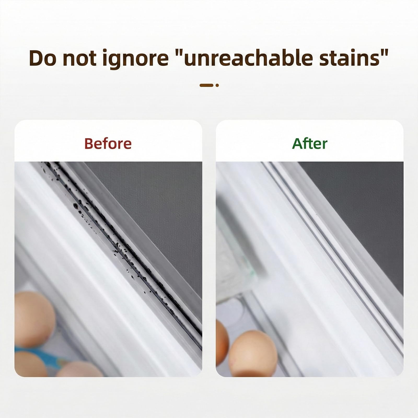 UaneXee 8 Pcs Hard Bristle Crevice Cleaning Brush,Gap Cleaning Brush,Grout & Gap Crevice Brush for Deep Cleaning Kitchen Sink Window Tracks Bathroom