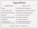 Herbal Scent Stove & Oven Cleaner - Spray, Wait & Wipe | Plant-Based Heavy-Duty Kitchen Degreaser Spray - Non-Toxic, Fume-Free Oven Cleaner | Safe