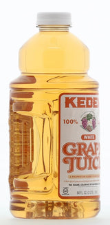 Kedem Grape Juice White,32-ounces (Pack of4)