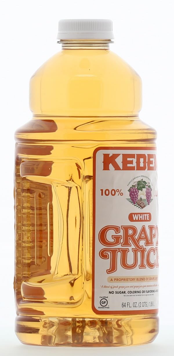 Kedem Grape Juice White,32-ounces (Pack of4)