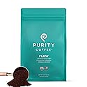 Purity Coffee FLOW Original Medium Roast Ground (12oz Bag) | Specialty-Grade USDA Organic Arabica Blend | Third Party Tested for Mold, Mycotoxins