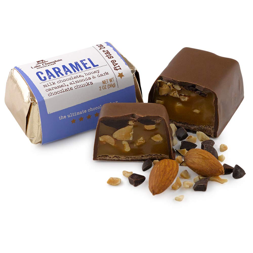 LAKE CHAMPLAIN CHOCOLATES 5 Star Caramel Bar, 2 OZ