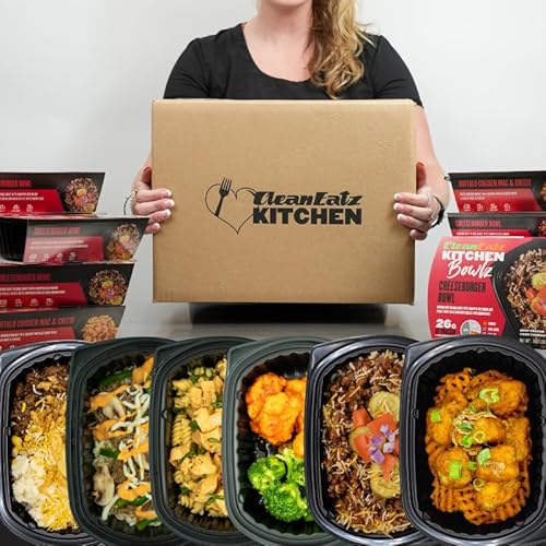 Clean Eatz Hall of Fame Meal Plan Kit, Prepared Frozen Meals, Portion & Calorie-Controlled Entree Pack, Low Calorie, Nutrients Dense, Pack of 6