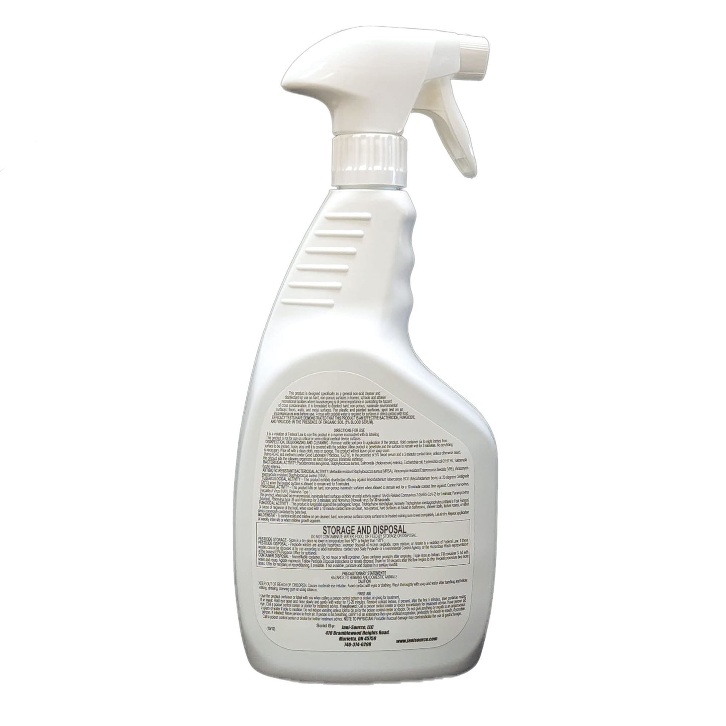 Jani-Source GymCide Disinfectant & Cleaner For Sports, Gyms, and Fitness Equipment, EPA Registered, Quart (1)