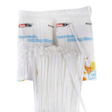 Treasure Gurus 300 Individually Wrapped Flexible Plastic Disposable Bendy Drinking Straws Party Supply