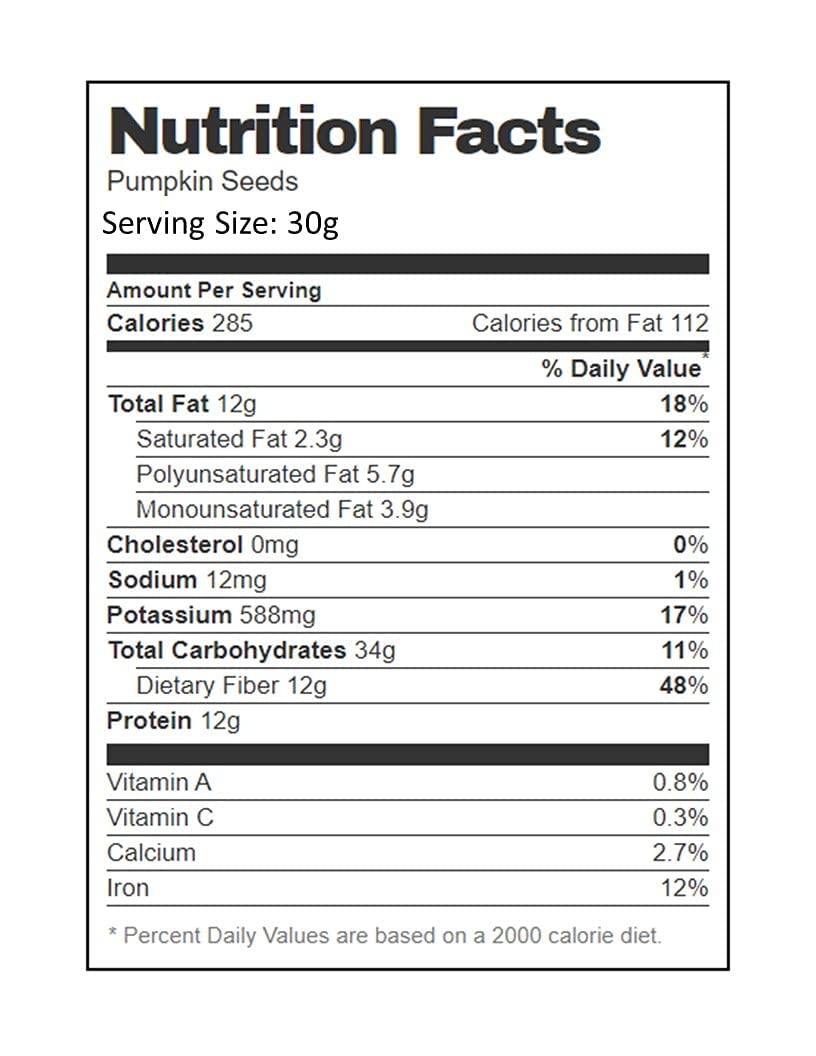 Aiva Pumpkin Seeds Raw (4 LB Bulk) - Premium Whole Pepitas for Snacking, Baking, Salad Toppings, Cereal, Roasting and Cooking Shelled Pepitas