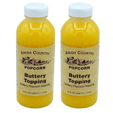 Amish Country Popcorn | Buttery Popcorn Topping - 2-16 oz Bottles | Old Fashioned, GMO Free and Gluten Free (2-16 oz Bottles)