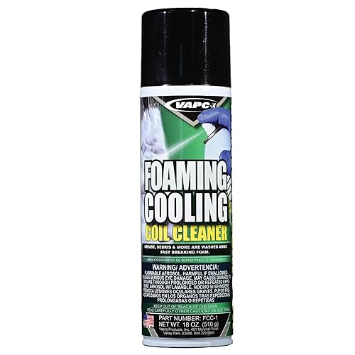 VAPCO 18 Oz. Evaporator Coil Cleaner Foaming FCC-1