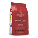 Lifeboost Dark Roast Ground Coffee - Non-GMO Low Acid Single Origin USDA Organic Dark Roast Coffee - Third Party Tested For Mycotoxins & Pesticides