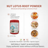 Nut and Lotus Root Powder Lotus Seed Soup, 500g Ready to Eat Breakfast