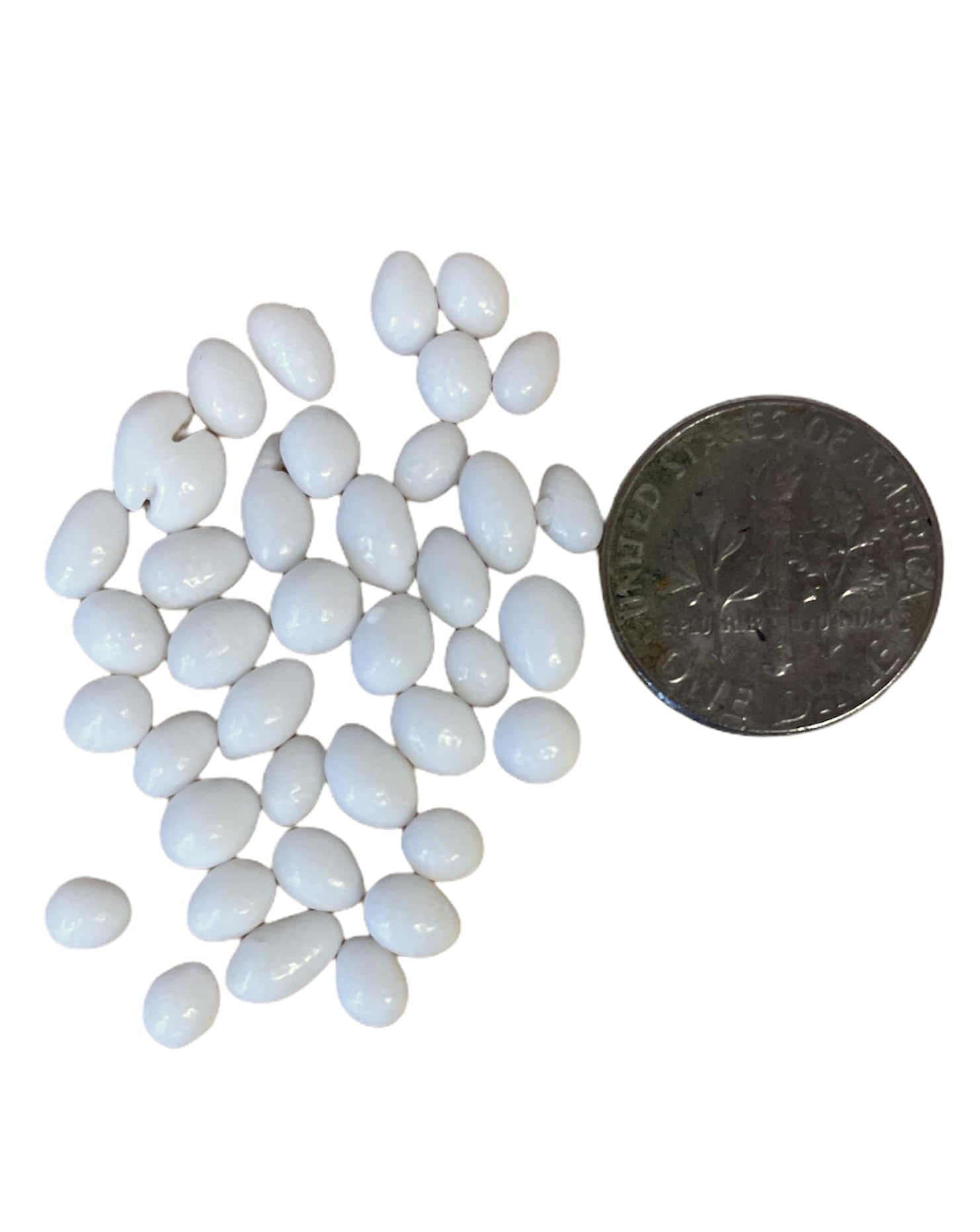 Dulcefina chocolate and Sweets, Anise Confetti white (Anicini) (2 Lbs)