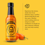 Trejo's Habanero Hot Sauce | Bold & Smoky with Sweet Carrot, Onion & Garlic | Handcrafted in USA | Vegetarian & Non-GMO | Perfect for Marinades