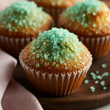 Bakerpan Sugar Sprinkles for Baking - 7 Ounce Mint Green Decorating Sugar Crystals for Cookies, Cake Pops, Ice Cream (Made in USA)
