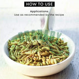 Natural Whole Fennel Seeds by Granary Mart - Gourmet Spice - Fresh & Aromatic/Mouth Freshener - GMO/Gluten Free - Flavoring for bakes, meat & more