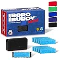 SNOWTREE Magnetic Glass Cleaner BoroBuddy | Glass Pieces, Bottles, Vases | Compact Design for Tighter Spaces & Smaller Glass Pieces | Double Sided |