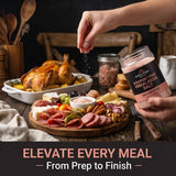 Evolution Salt Himalyan Fine 17 oz - Gourmet Salt Co Shaker - Thoughtfully Gourmet Salt for Cooking and Seasoning - Natural Pink Cooking Salt - Fine