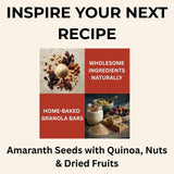 SPICY PANTRY Amaranth Seeds 12 oz - Gluten-Free Ancient Grain Rich in Protein & Minerals - Use for Porridge, Popped Snacks, Baking & Salads