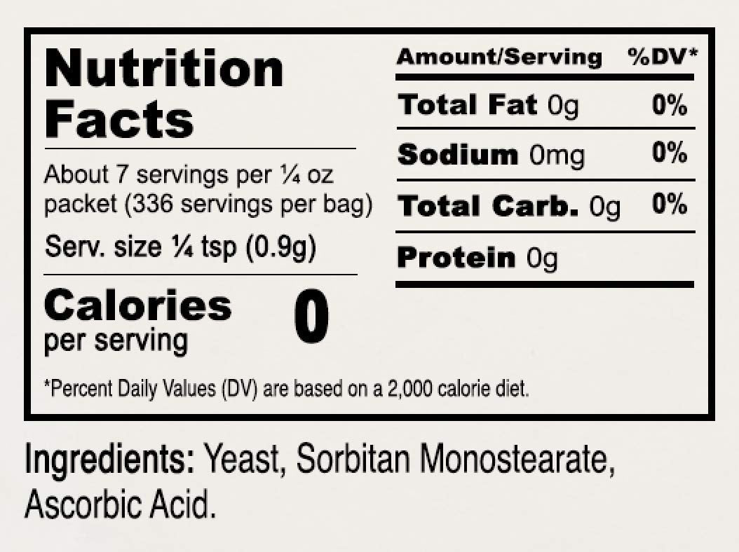 Anthony's Instant Dry Yeast Packets, Contains 42 Individual Packets, Gluten Free